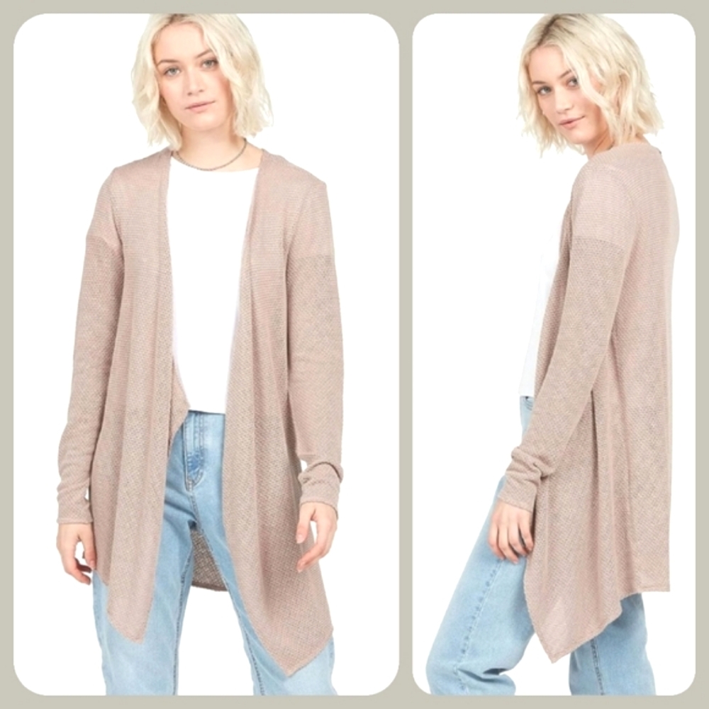 🌷3/$20🌷NWT Volcom Open Front Cardigan